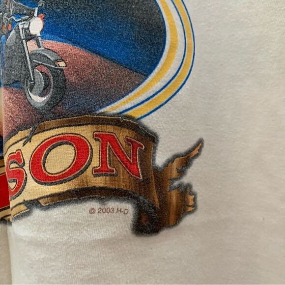 Vintage 2003 California Harley-Davidson T-shirt Large - Picture 7 of 7